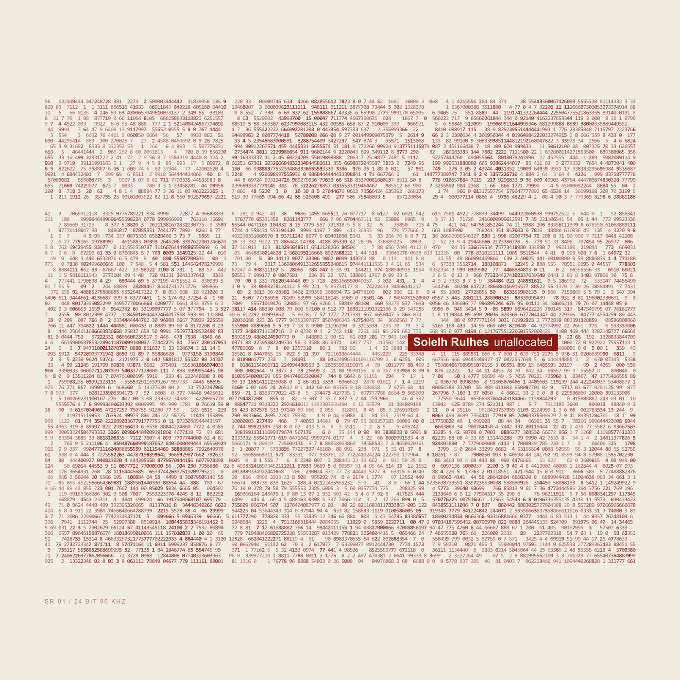 Unallocated Cover